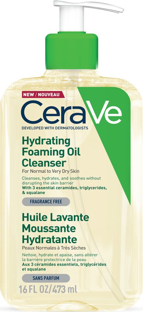 CeraVe Öl Körper Feuchtigkeitsspendendes Schäumendes Produktbild 