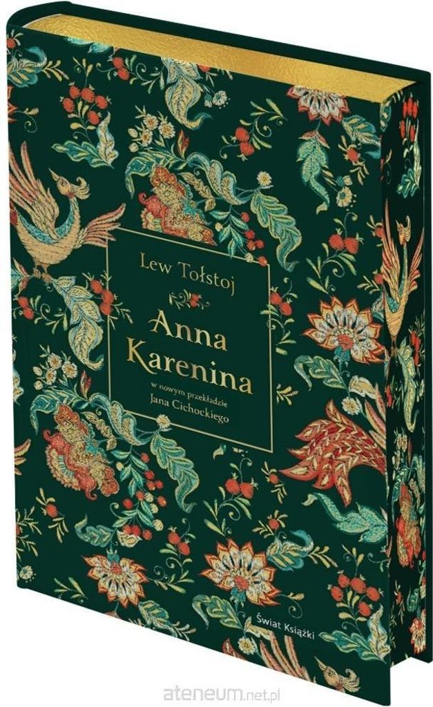 Anna Karenina, powieść, ilustrowane brzegi