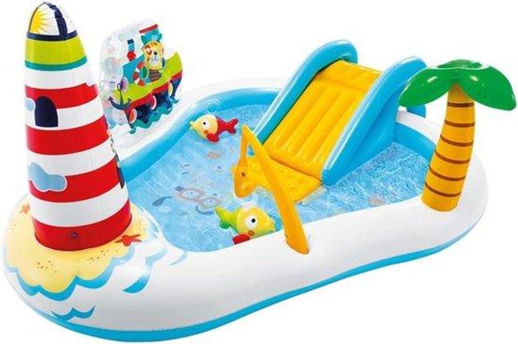 Kinderfischschwimmbecken mit Luftblasenfunktion