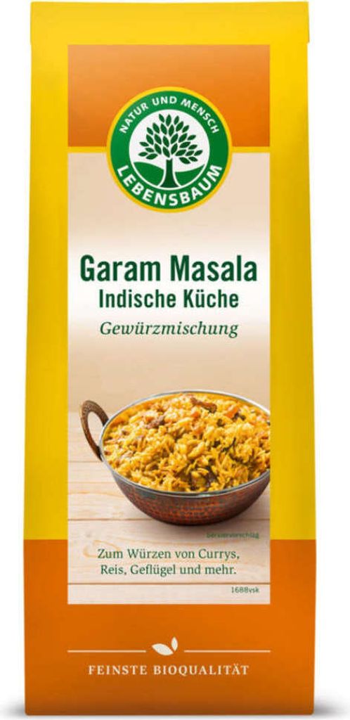 Garam Masala Indische Küche 40g von Lebensbaum Produktbild 