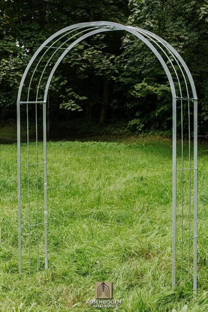 Arc de roses galvanisé EMMA 120 cm - Structure résistante aux intempéries - 11