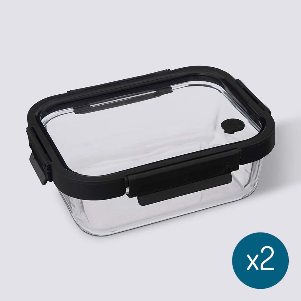 Eazy Living Aufbewahrungsbox 0,9 L Demia - 2 Stück