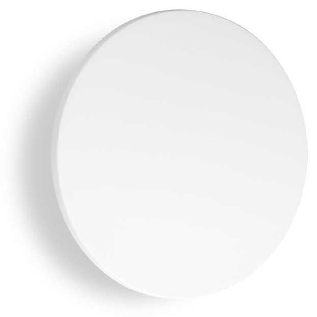 Zeitgenössische Wandleuchte Punto Aluminium Weiß Led 16W 3000K Ip54