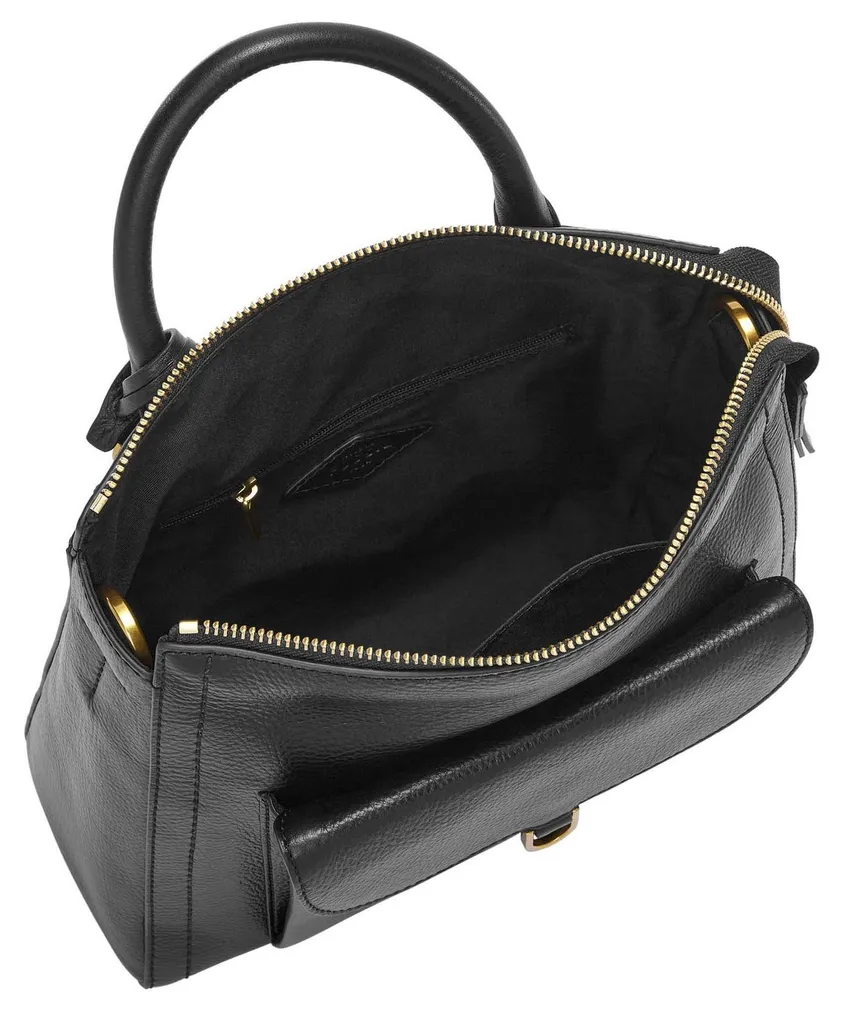 Fossil Parker Backpack Mini Black : Petit sac à dos transformable noir