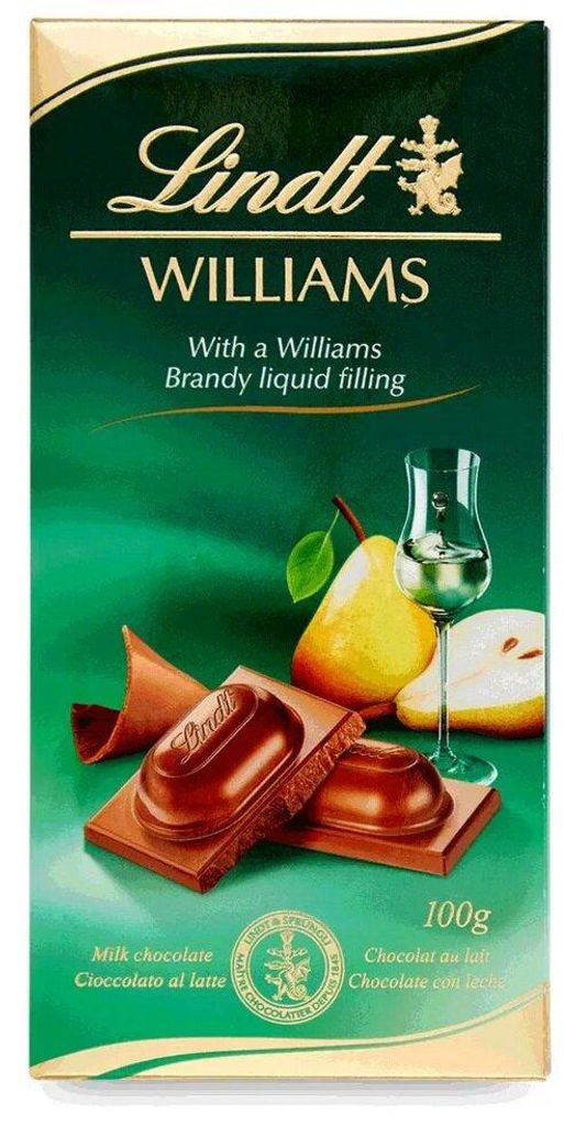 Lindt Williams: Vruchtige Williams Christperen, 100g Productafbeelding 