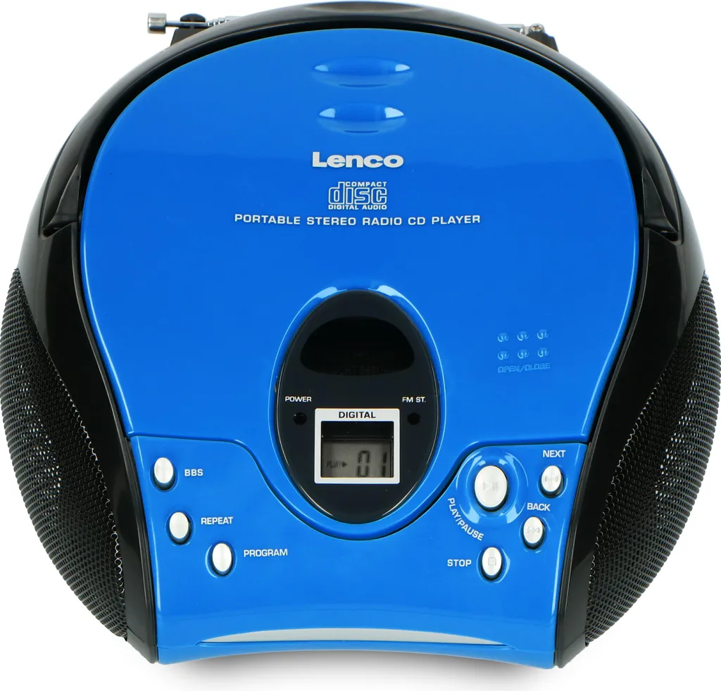 Radio CD portable Lenco SCD-24 pour écouter de la musique en vacances - 4