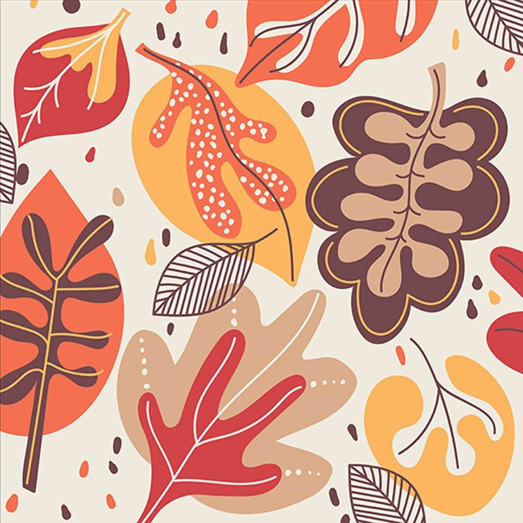 Servietten 25x25 cm - Autumn Oak