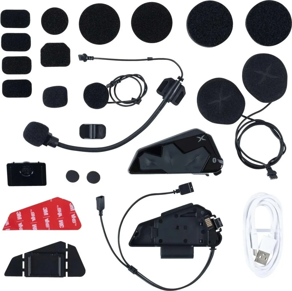 Scorpion Exo-Com Link-1C Kit Individuel : Intercom Bluetooth Casque Moto