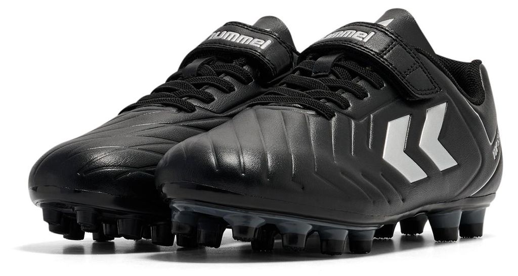 Hummel Kinder TOP STAR F.G. 2.0 VC JR Fußballschuh 2348572001 Black, Schuhgröße:33 EU