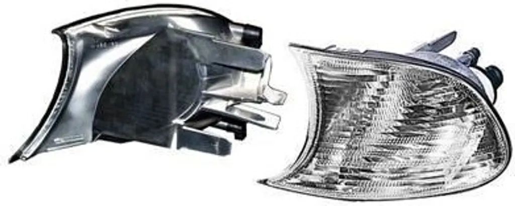BMW E46 Freccia Anteriore Sinistra Bianca - Van Wezel 0647907 OE