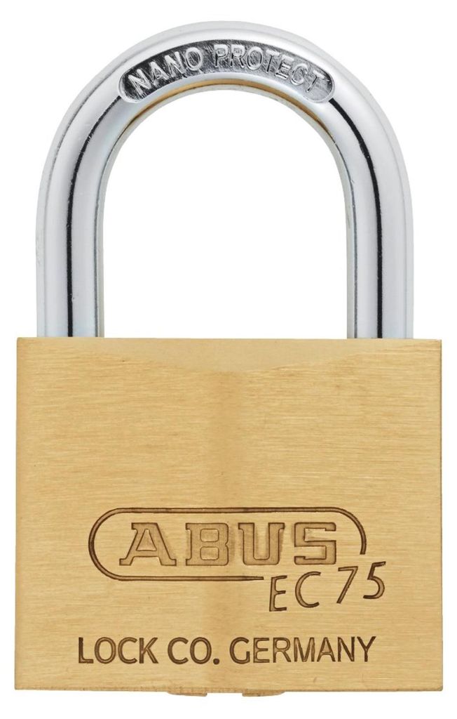ABUS Messing-Vorhangschloss 75/40 5SL 0030718