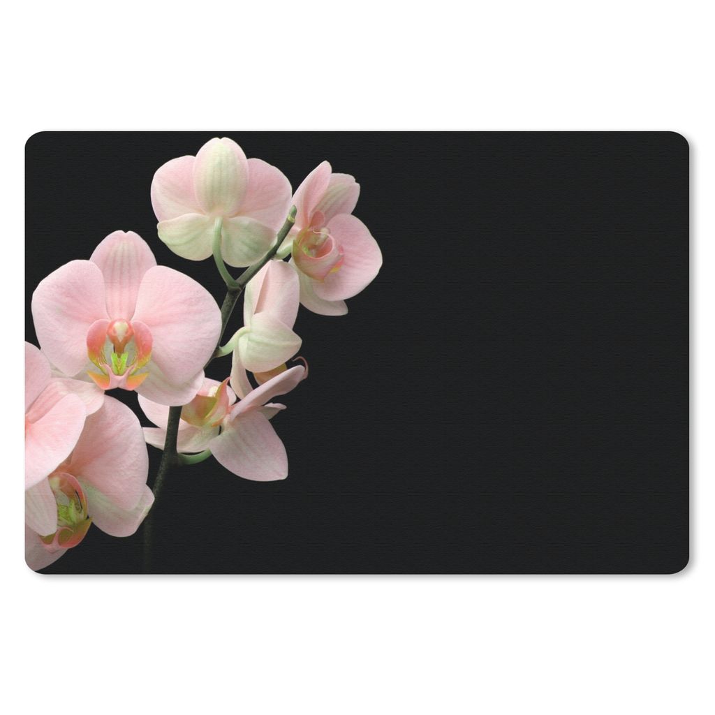 MuchoWow® Mauspad Mousepad Orchidee - Blumen - Rosa - Produktbild 