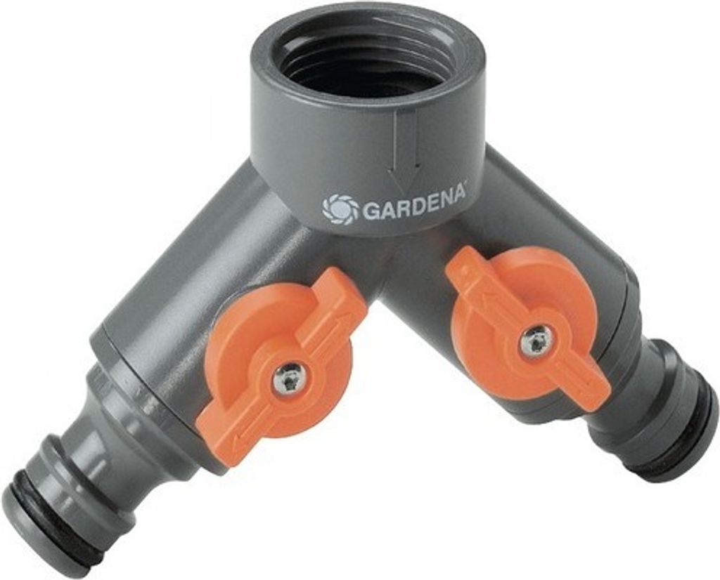 GARDENA 2-Wege-Ventil für Wasserhahn mit 1-Gewinde" Produktbild 