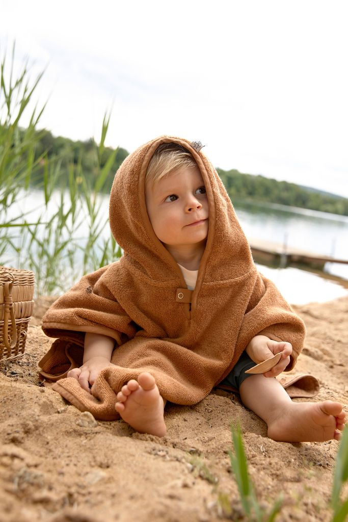 Lässig Badeponcho Kapuzenhandtuch Splash & Fun Terry GOTS Produktbild 5