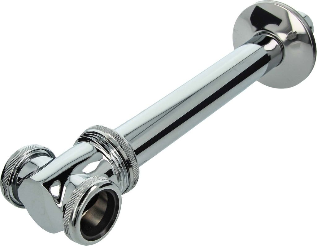 tecuro Ablauf T-Stück Ø 32 mm, für Doppelwaschbecken - Produktbild 