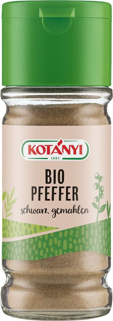 Kotanyi Pfeffer schwarz gemahlen 55g Produktbild 