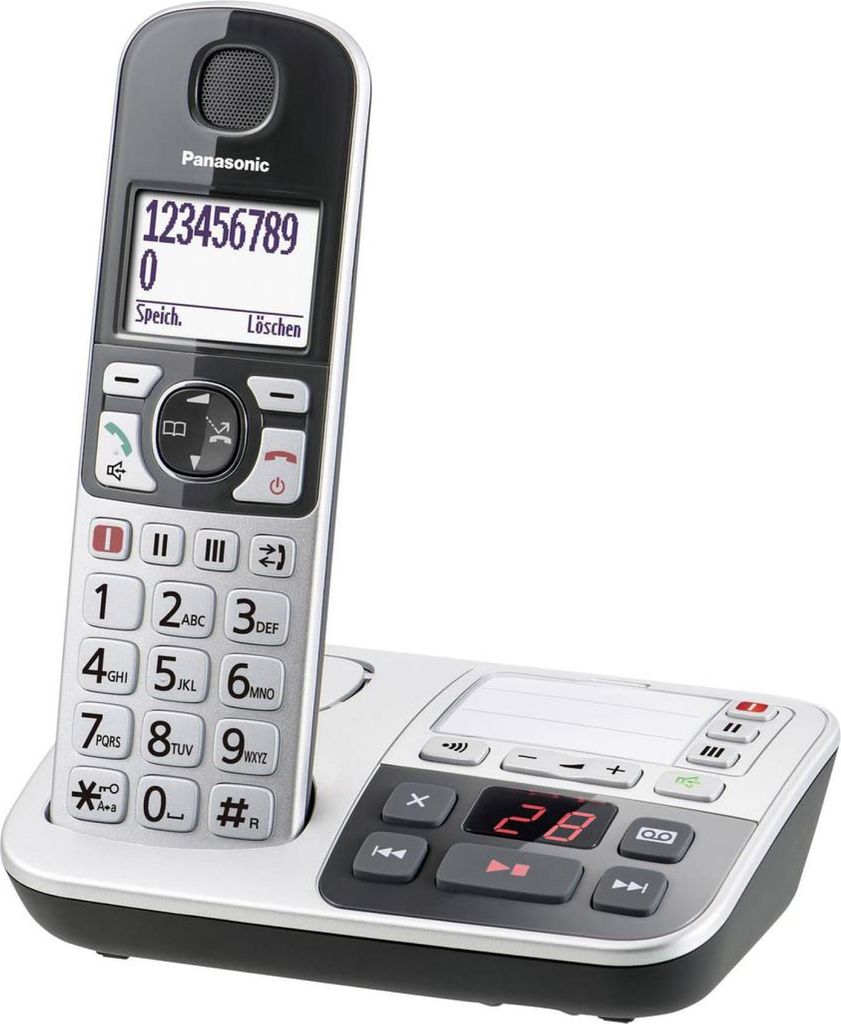 Panasonic KX-TGE520GS argent-noir Image du produit 