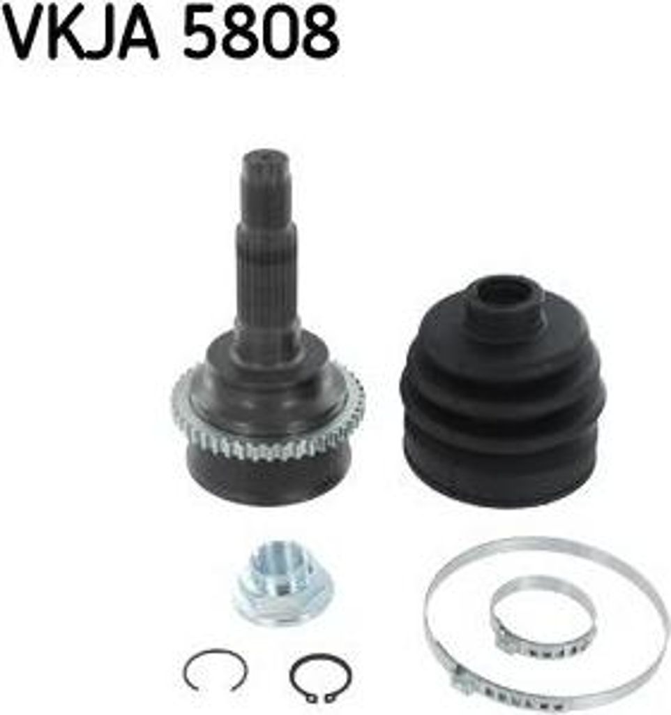 SKF VKJA 5808 Gelenksatz, Antriebswelle OE FA6122610A kompatibel mit Premacy