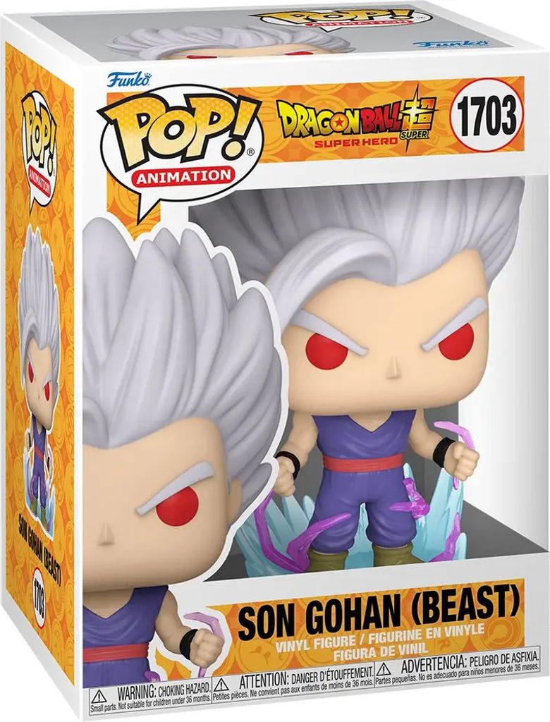 Funko Pop! - Dragon Ball - Son Gohan (Bestia) #1703 Immagine del prodotto 