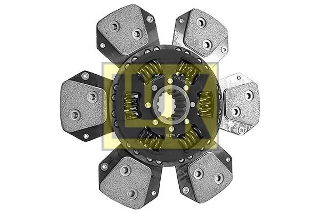 Disque d'embrayage 280 mm LuK : friction durable et moyeu de 14 dents