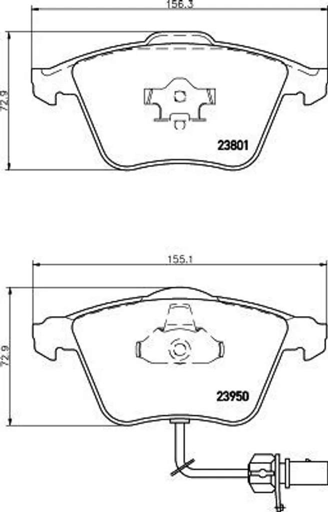 Remplacer vos plaquettes de frein Audi A4 et A6 - Référence 480698157R