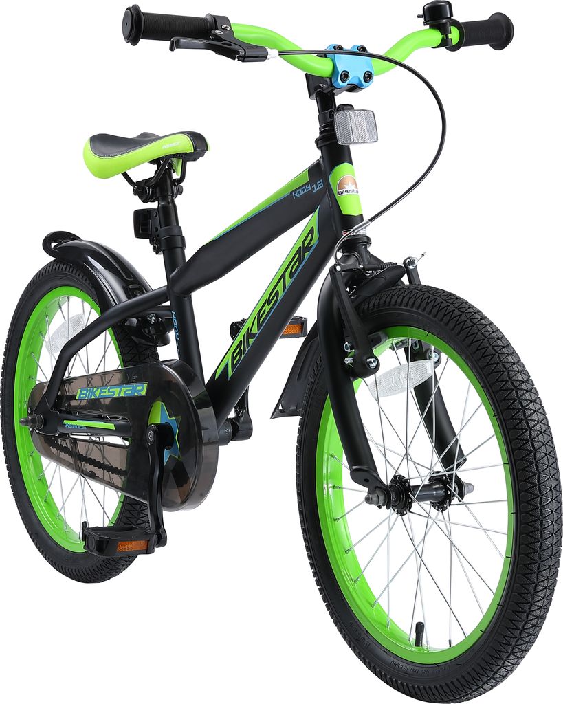 BIKESTAR Kinder Fahrrad ab 5 Jahre | 18 Zoll Urban Jungle Produktbild 1