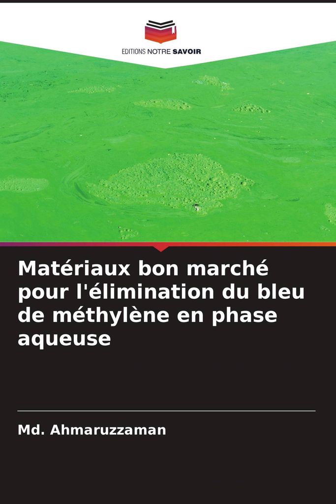 Matériaux bon marché pour l'élimination du bleu de méthylène en phase aqueuse