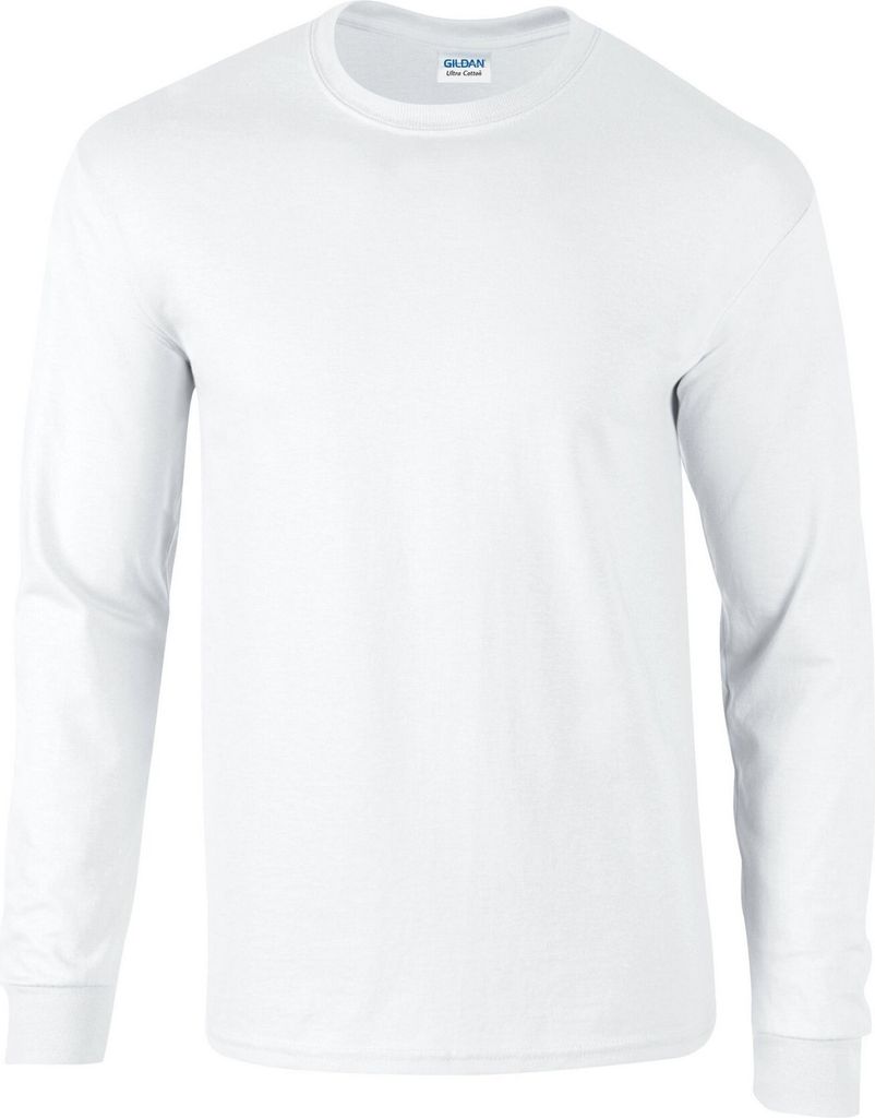 Gildan Herren Langarmshirt Hammer BC4573 (3XL) (Weiß)