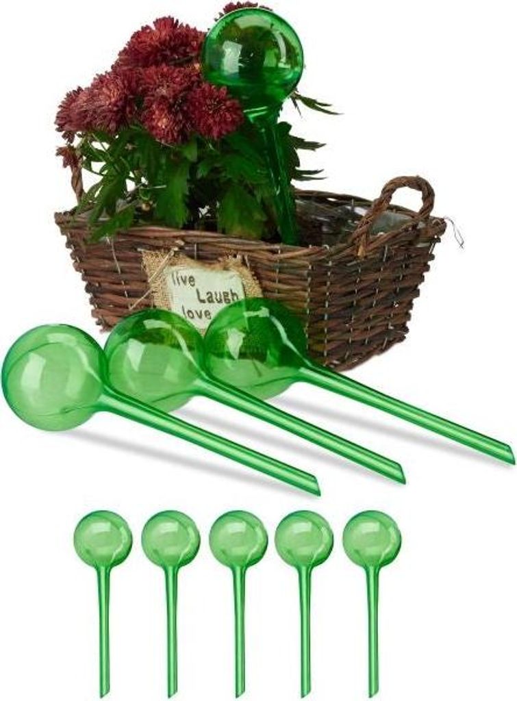 Set mit 9 Bewässerungskugeln
