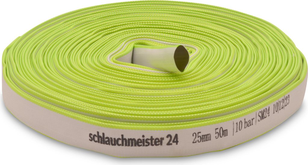 Ø 1 Zoll - 25 mm, 50 Meter Industrieschlauch | Bauschlauch Produktbild 