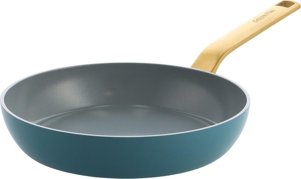 GreenPan Evolution 24 cm blau Bratpfanne robust spülmaschinenfest Antihaft