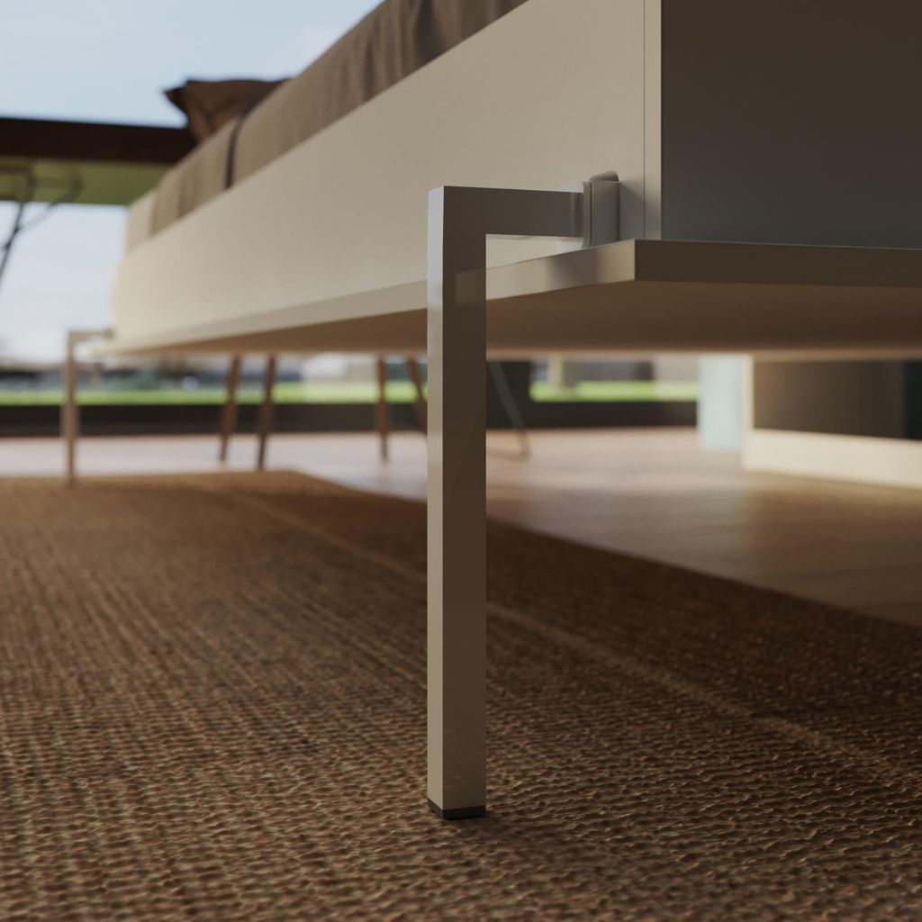 Skříňová postel Classic 160x200 Horizontal White Bez Obrázek produktu 5