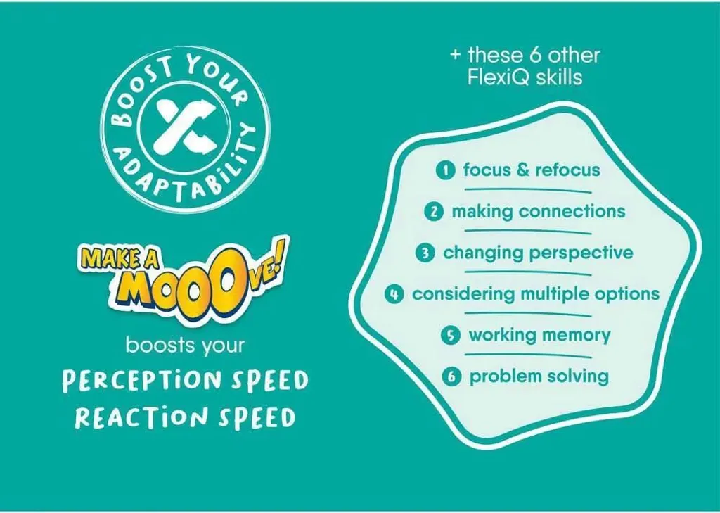 Jeu de société Flexiq Make A Mooove - Jeu d'ambiance et de réflexe - 9