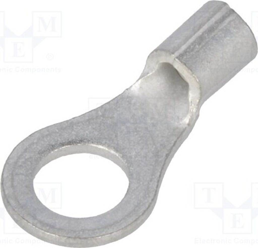 5x Kabelschuh: Ring 0,3÷1,42mm2 M4 Klemmverbindung für Leitungen 34108 isoliert(n