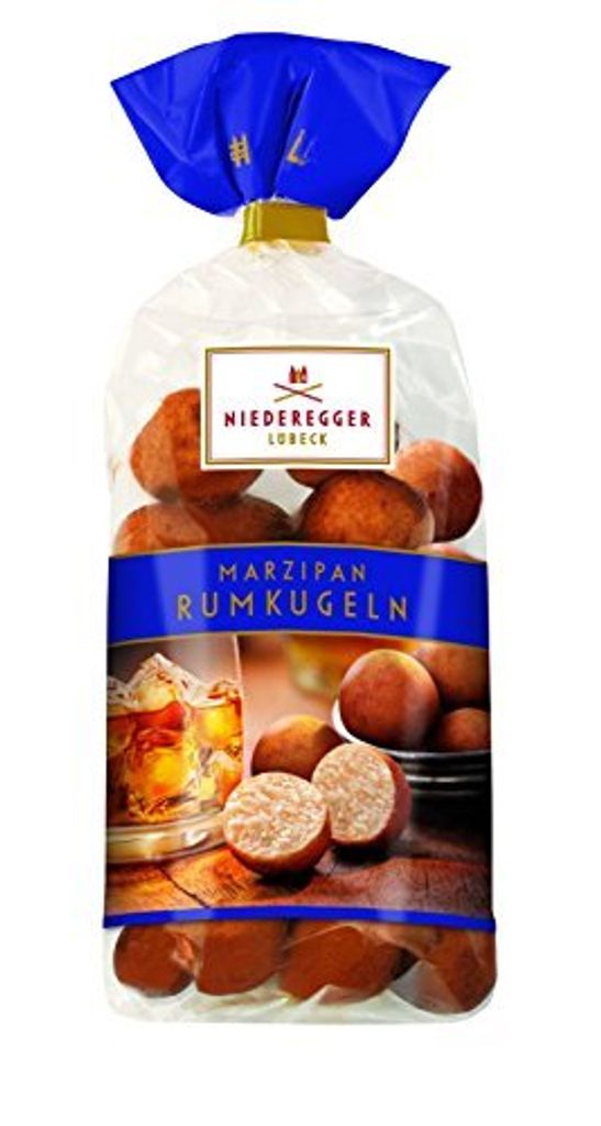 Niederegger saftige Marzipan Rumkugeln im Beutel 150 g 4er Produktbild 