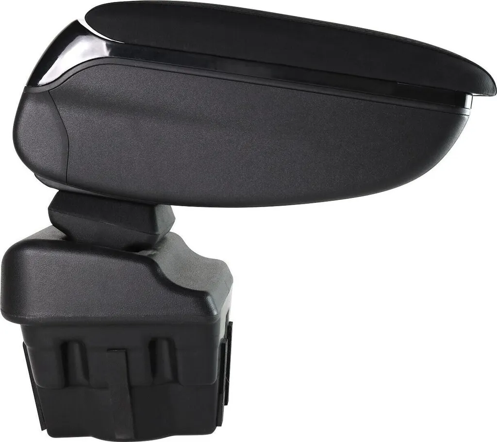 Bracciolo centrale per Opel Astra J 2009-2015 Finto cuoio ABS nero