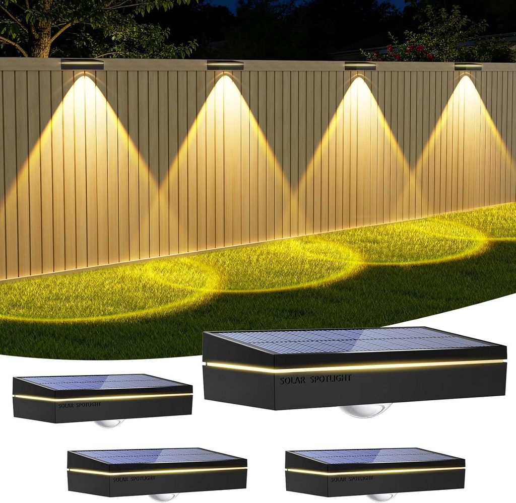 Solarlampen für Außen Garten mit 3 Farbtemperaturen,IP65 Produktbild 