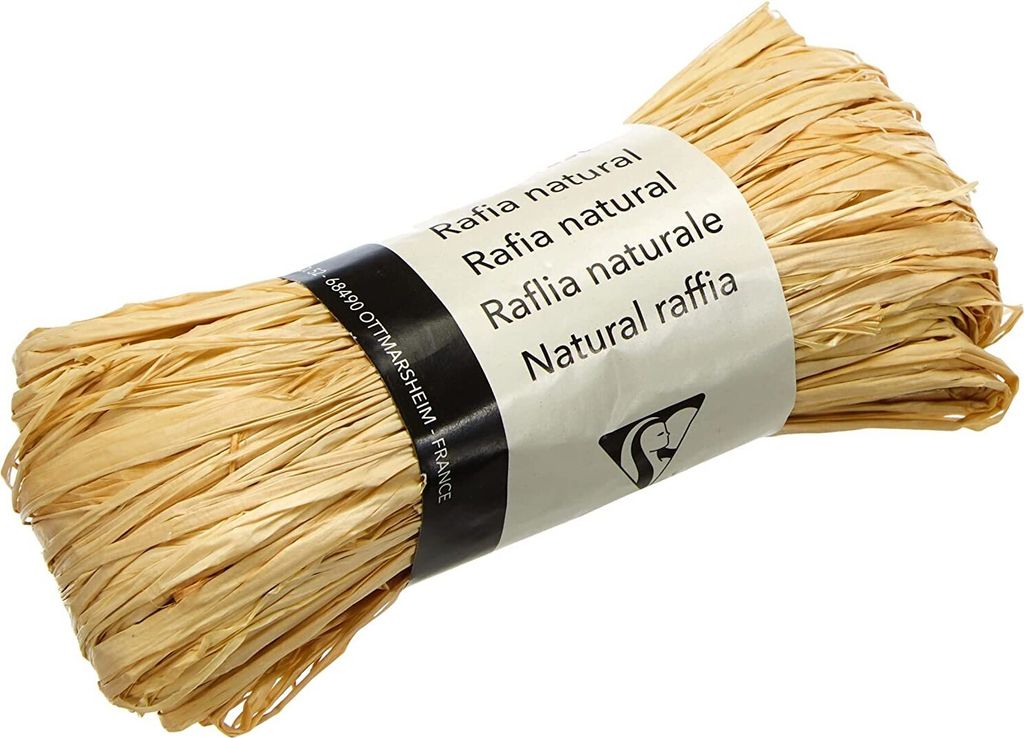 Clairefontaine Raffia-Naturbast, natur Immagine del prodotto 
