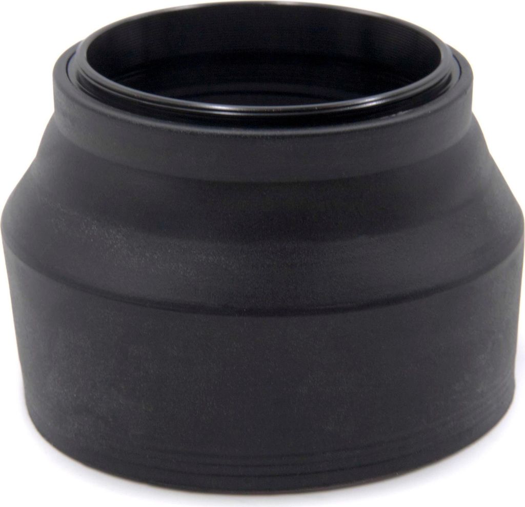 vhbw Gegenlichtblende kompatibel mit Nikon 400 mm 2.8 AF-S G IF ED II, 400 mm 2.8 AF-S VR G IF ED 52mm Objektiv, Schwarz, Gummi, Rund, 7,2 cm