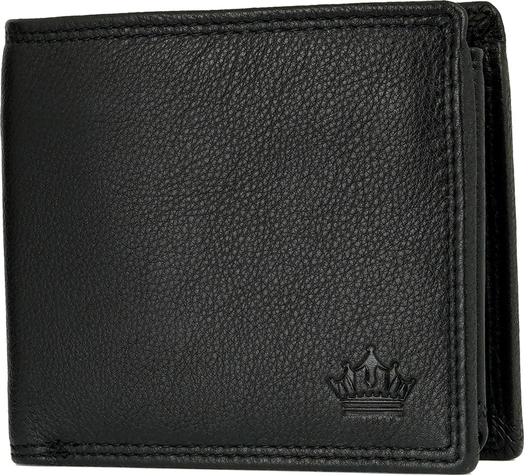 Portemonnaie Herren Geldbörse Echt Leder Börse RFID Schutz Geldbeutel MANZA