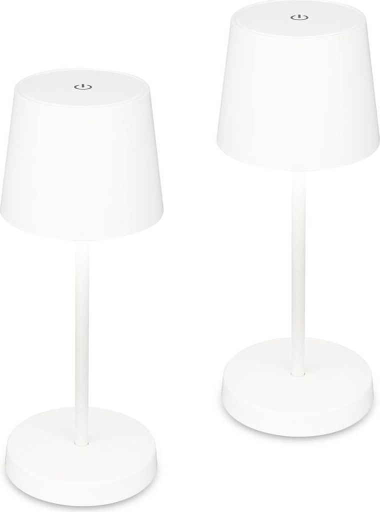 Briloner PIHA 2er Set Akku LED Tischleuchte, Touch, Produktbild 