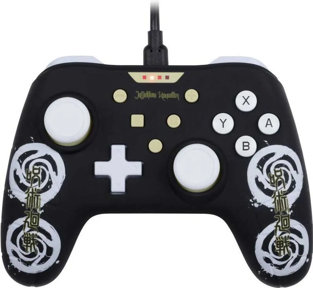 Manette Konix Argent Jujutsu Kaisen PC - Ergonomie et Design Collector