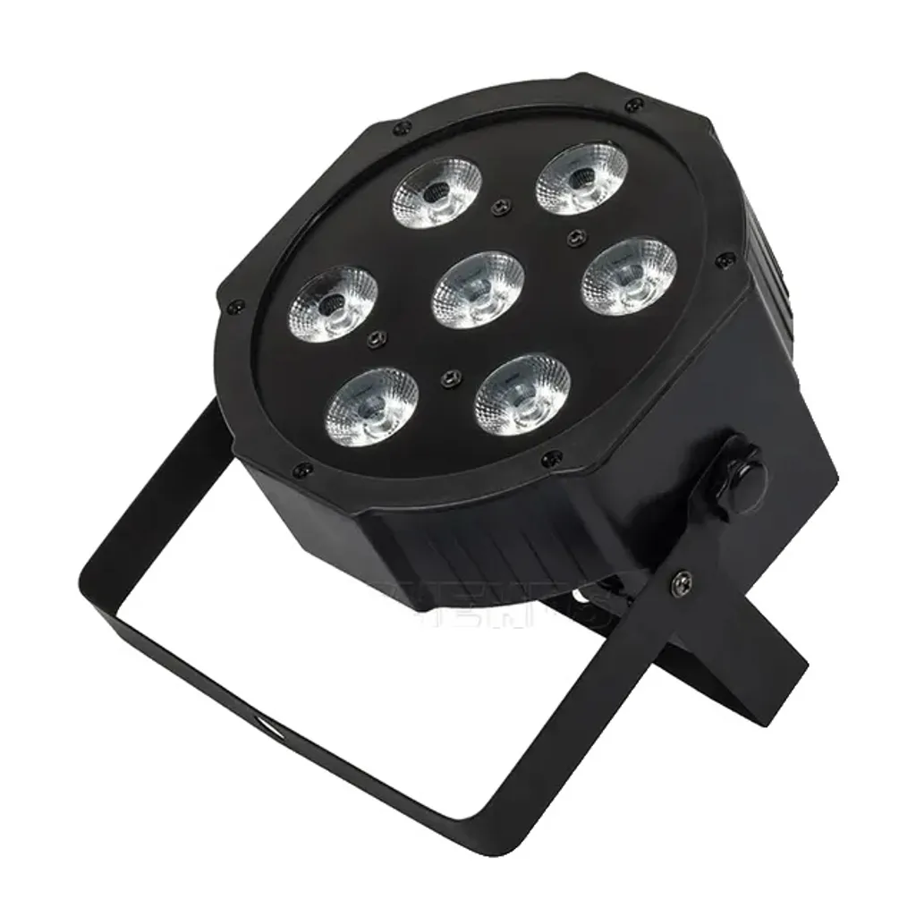 LED Par Light RGBW 7x12W DMX - Kit de 8 Projecteurs à Mélange de Couleurs