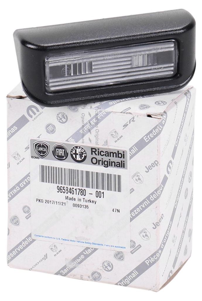 Fiat Kennzeichenleuchte Nuova Scudo Bj. 2007 2016 9658461780