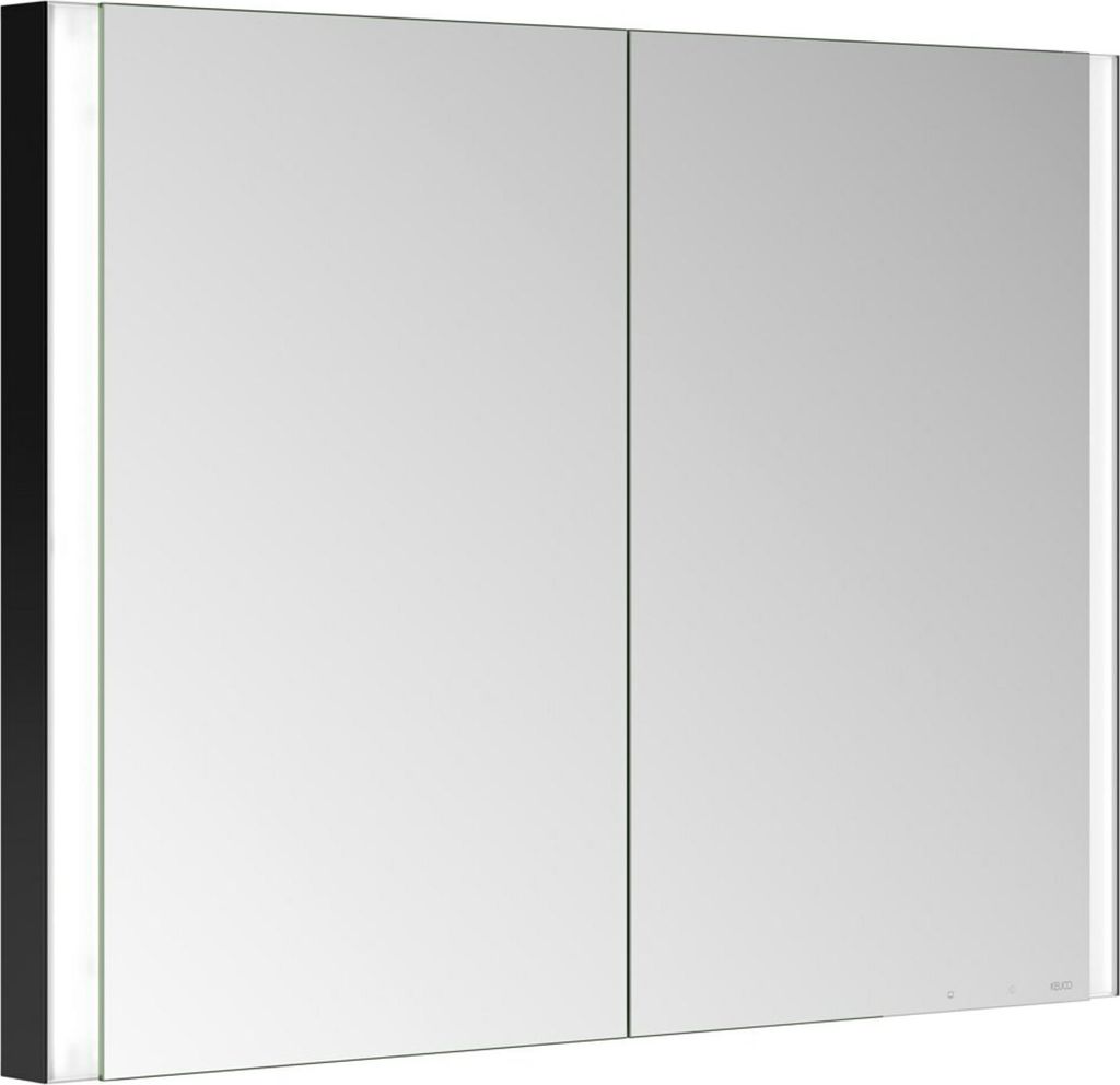 KEUCO SOMARIS Spiegelschrank Wandeinbau 2-türig, mit Spiegelheizung, 1000mm, 14513372101