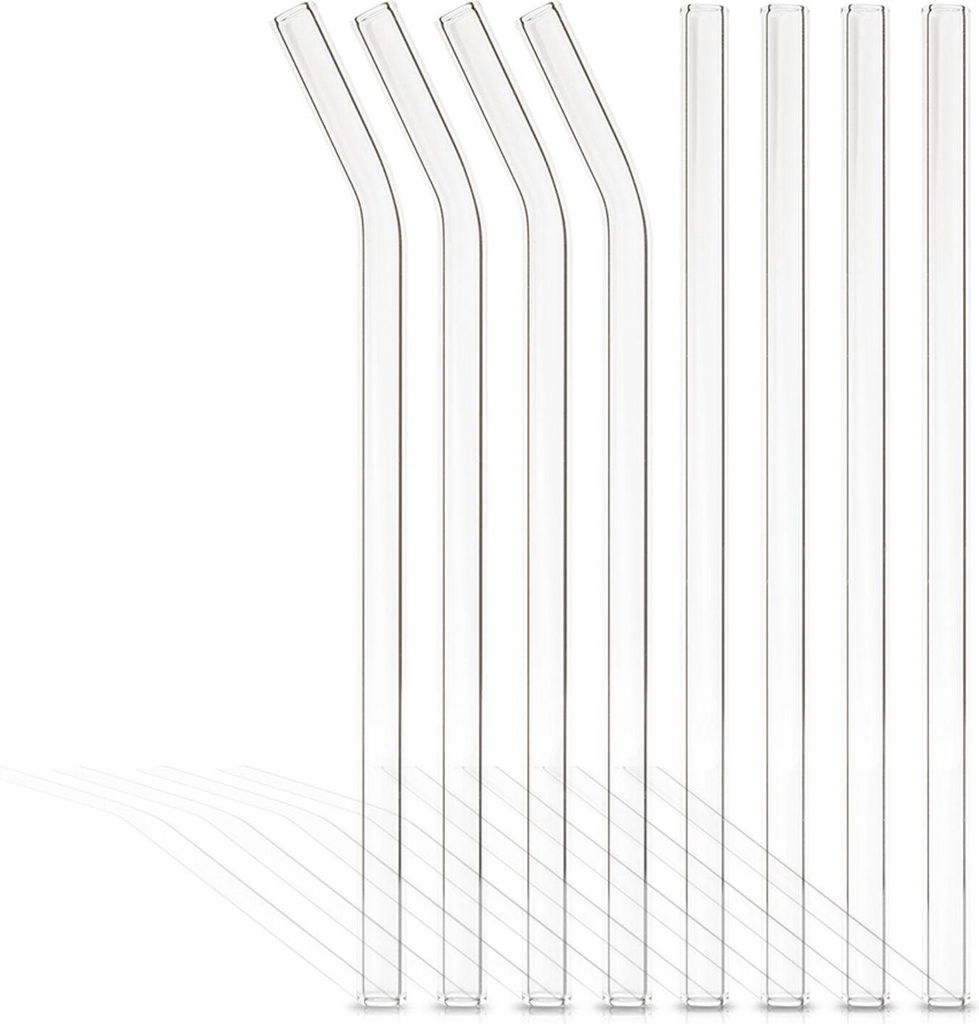 Glas Strohhalme, 8er Set Produktbild 