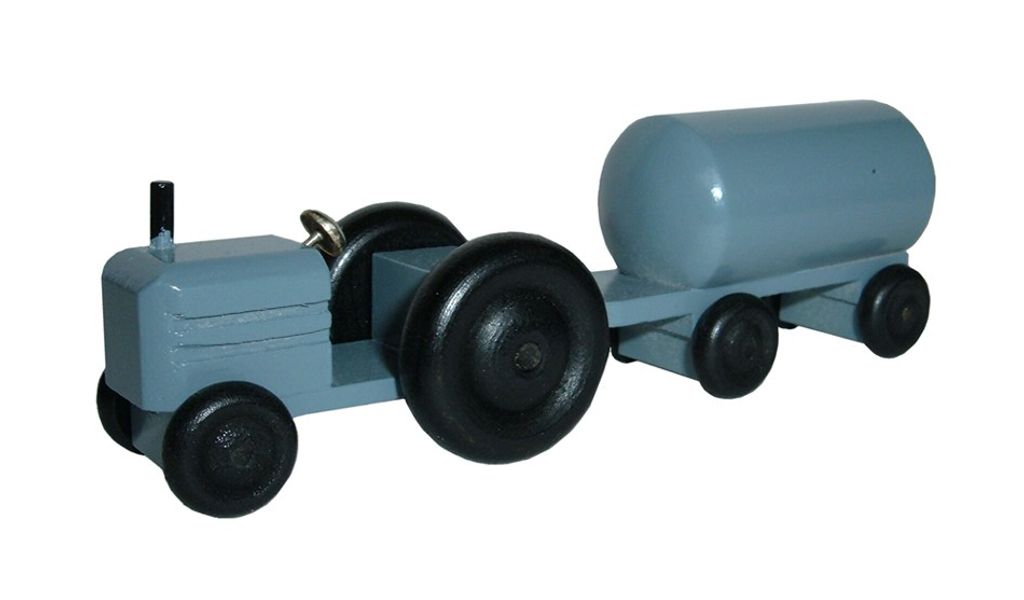 Mini-Traktor farbig Tanker