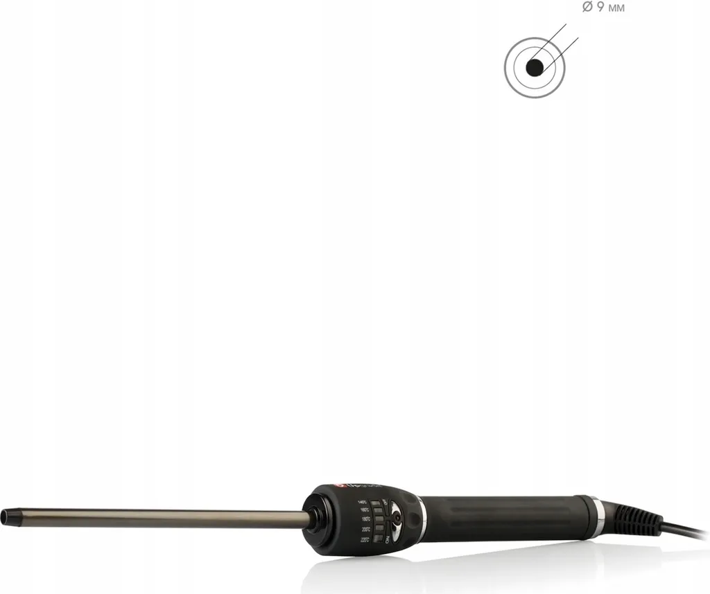 Fini les cheveux plats : fer à friser 9 mm UG103 pour boucles rebondies