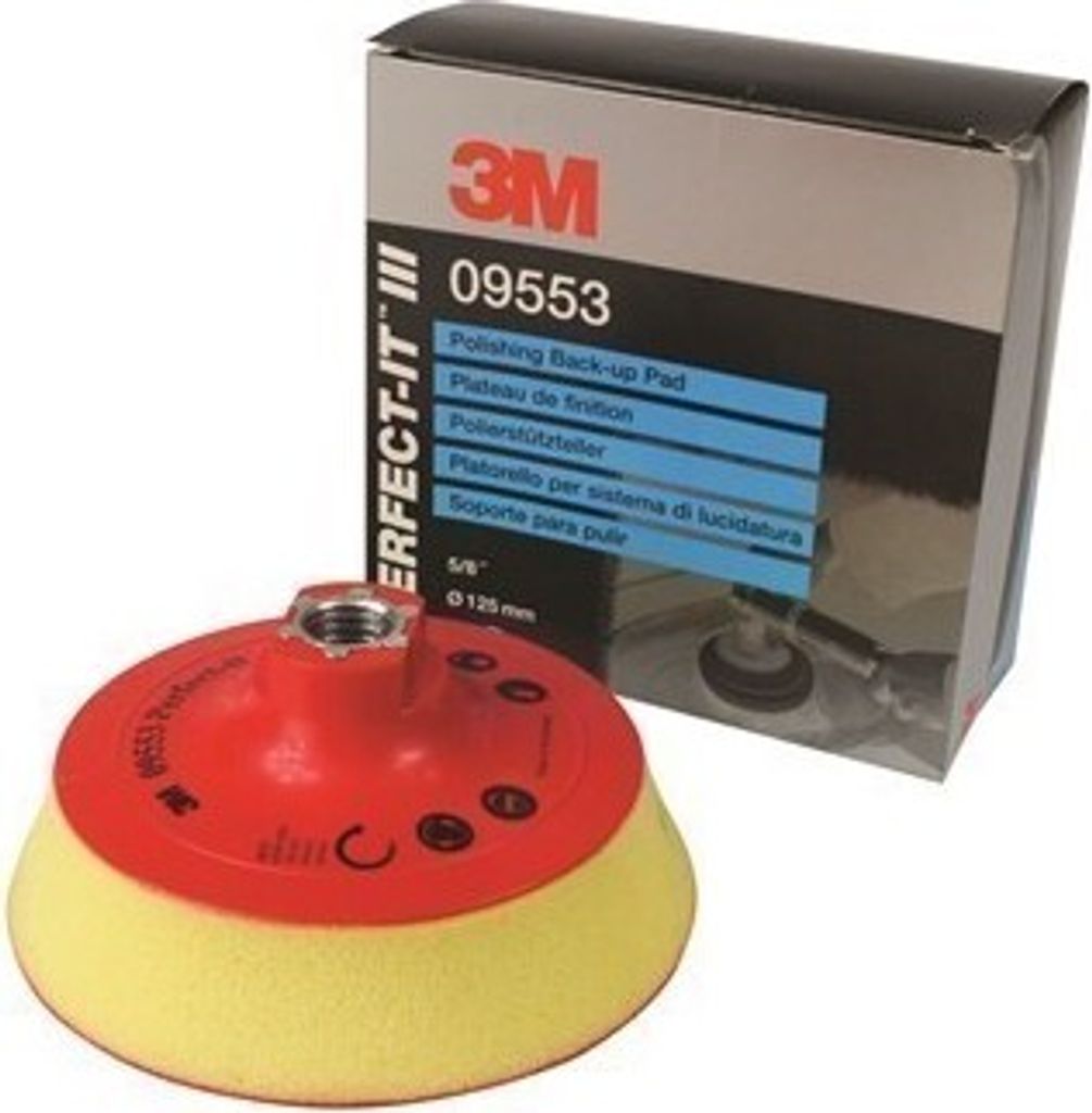 3M Perfect-it III Polierteller 09553 Ø125mm, 5/8" f. 150mm Polierpads