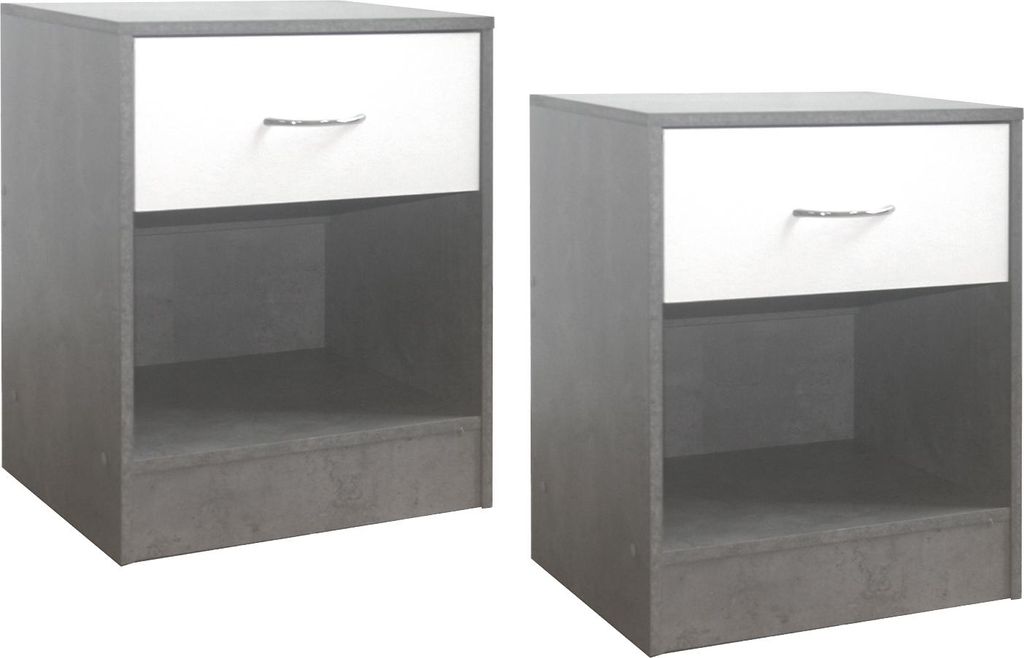 Nachtschrank 2er-Set Thekla 4050 Produktbild 